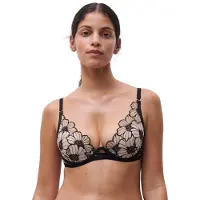 Chantelle Rintaliivi 'LUSH' kerma / musta