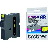 Brother TX tape 18mmx15m black/yellow