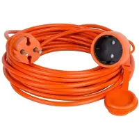 VERTEX PZO20M Retractable extension cable 20 m 3x2,5 mm Orange