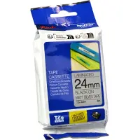 Brother Tape TZE-M951 24mm Svart på Matt Silver