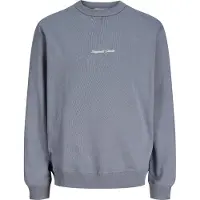 Jack & Jones Jornorrebro Emb Sweat Crew Noos - Blue - M