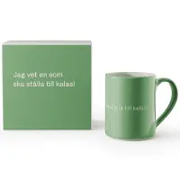 Design House Stockholm Astrid Lindgren -muki 350 ml, "Kalas!"