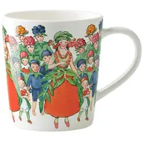 Design House Stockholm August muki kahvalla 40 cl White