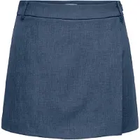 ONLY Onllinda Hw Mel Skort Tlr Noos - Blue - S