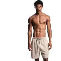 Emporio Armani for man. EM000683_AF20430 Beige textured swimsuit (M), Beachwear, Lyocell