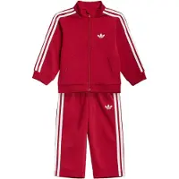 Adidas Juoksupuku 'Firebird' punainen / valkoinen