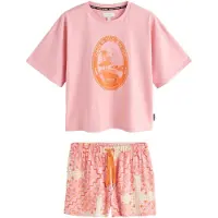 Rockett St George Pyjamashortsit oranssi / roosa / valkoinen
