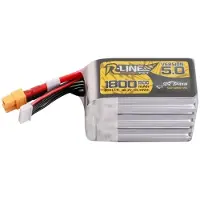 Tattu Lipo R-line Versio 5.0 150c 6s Akku Xt60-liittimellä 1800mah 22.2v