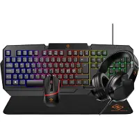 Deltaco Gaming 4-In-1 Gaming Bundle -pelitarvikepakkaus