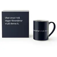 Design House Stockholm - Astrid Lindgren Muki, Utan snus 35 cl Tummansininen
