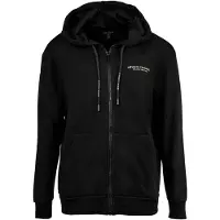 Armani Exchange for woman. XW001452AF10830MC021 Black hooded zip-up sweatshirt (L), Casual, Cotton, Long sleeve