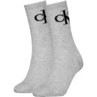 Calvin Klein 2 pakkaus Women Monogram Crew Socks