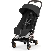 Cybex Coya Comfort matkarattaat Rosegold / Sepia Black