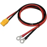 YUNIQUE GREEN-CLEAN-POWER , XT90H-F naarasliitin O-Ring pääteosalla ja 1 m 10AWG silikonijohdolla, RC Lipo-akuille, FPV droneille ja virtalähteille