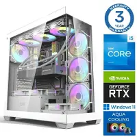 INTOP Tietokone AQUA i5-14400F 64GB DDR5 1TB SSD M.2 NVME RTX5060 8GB WIN11