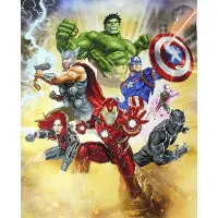 Diamond Dotz Avengers Assemble 105,00 x 85,00 cm timanttityö
