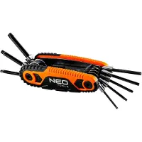 Neo Tools Sarja TORX I:n muotoisia avaimia, koot T9 - T40.