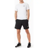 EA7 for man. 8NPV03_PNDDZ Dynamic Athlete T-shirt and trousers set white, black (XS), Sport, Tennis / Paddle tennis, Multisport, Polyester,
