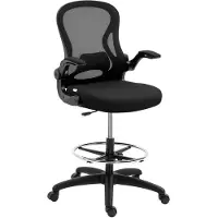 Vinsetto Ergonominen työtuoli ristiseläntuella ja pyörillä