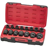 Teng Tools 17-osainen voimahylsysarja, nelikulmainen 3/4\"-kiinnitys T9417