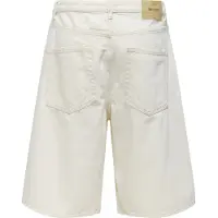 Only & Sons Onscarl Balloon Ecru 4145 Pim Dnm Shorts - White - XL