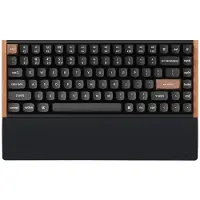 Keychron Silikoni Palm Rest K2 / K6 / K2 Pro / K6 Pro - Musta Rannetukeen