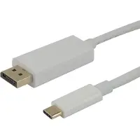 Deltaco - video adapter cable - USB-C to DisplayPort - 2 m
