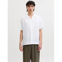 Jack & Jones Blalawrence Linen Resort Lyhythihainen Paita