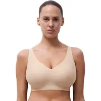 Chantelle Softstretch Power Wirefree Top - Beige - S