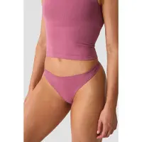 ICANIWILL Smooth Seamless Strappy Thong 2-Pack Juicy Mauve