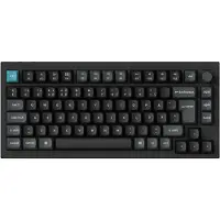 Keychron Q1 Ultra 8K Hotswap Knob Langaton ISO Näppäimistö - Musta [Silk POM Re