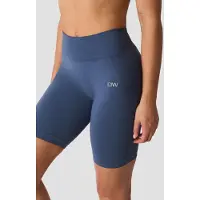 ICANIWILL Smooth Seamless Biker Shorts Dusty Twilight Blue