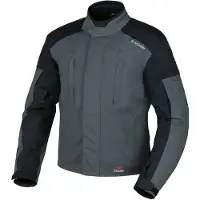 Sweep pro land 2 laminoitu ajotakki, harmaa/musta - 5xl