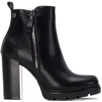 Refresh for woman. 17292301-NEGRO Ankle boots 172923 black (41), 8 to 10 cm, Zip, Casual