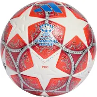 Adidas Jalkapallo Nainen Champions League Final 2025/26 Oslo Pro Ottelupallo - Valkoinen/punainen, koko Ball SZ. 5