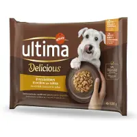 Affinity Ultima 44 x 100 g Ultima Fit & Delicious Mini koira Adult kana & nauta -märkäruoka