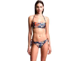 Emporio Armani for woman. EW000798_AF20242 Bikini Logomania blue (XL), Beachwear, Polyamide