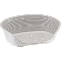 Ferplast SIESTA DELUXE Korg Storlek 4 - 61,5*45*21,5 cm - Ljusgrå -