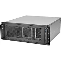 Silverstone RM45-360, räkkiasennettava serverikotelo, 4U, musta