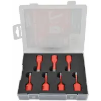 AWTOOLS Metalliporanteräsarja AW47307; M14; 6-14 mm