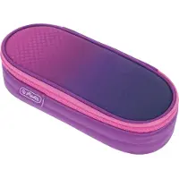 Herlitz Etui Dip Dye, Pehmeä lyijykynäkotelo, Polyesteri, Vaaleanpunainen, Purppura, Yksivärinen, Vetoketju, Nuoruus (50046423)