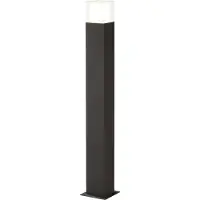 TRIO Lighting Led pylväsvalaisin HUDSON, Musta, Alumiini, Moderni