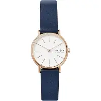 Kärkkäinen Skagen Leather Signatur Lille rannekello