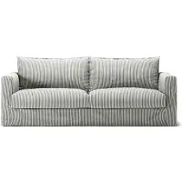 Decotique Le Grand Air Nou Kolmipaikkainen Sohva - 3-istuttavat sohvat Pellava Ash Stripe - 431787+431791+431372
