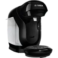 Bosch TAS112E, Kahvikapselikone, 0,7 L, Kahvikapseli, 1400 W, Musta