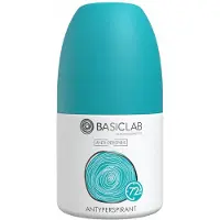 BasicLab Dermocosmetics Anti-Perspiris liiallista hikoilua vähentävä roll-on-antiperspirantti 72h 60 ml