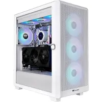 Thermaltake S250 TG, Midi Tower, PC, Valkoinen, ATX, EATX, mikro ATX, Mini-ITX, SPCC, 16,5 cm (CA-1Y6-00M6WN-00)