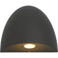Searchlight Led ulkoseinävalaisin X Sentinel, Musta, Alumiini, Moderni