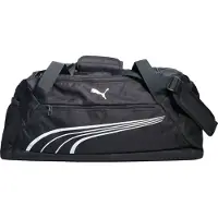 Puma Fundamental Medium Sports Bag - Black - ONE SIZE