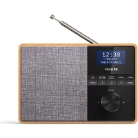 Philips TAR5505/10, Kannettava, Digitaalinen, DAB, DAB+, FM, 5 W, LCD, Valkoinen